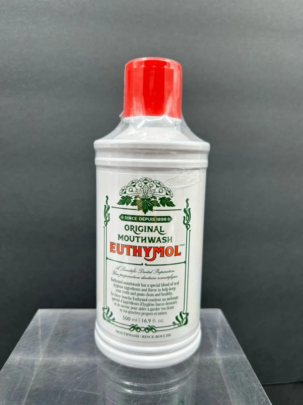 EUTHYMOL Original Mouthwash Cientific dental preparation Made in Korea  16.9 oz.